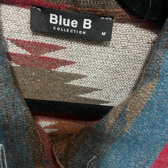 Aztec/Western Button Up Jacket - Picture 2 of 2